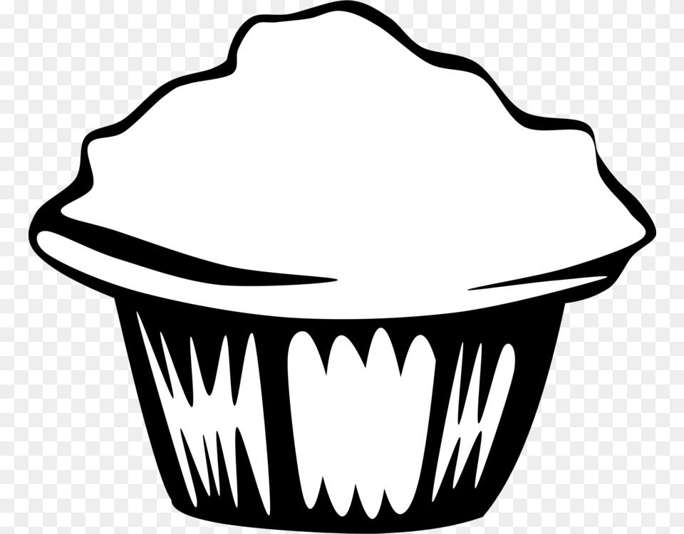 Muffin Cupcake Frosting Icing Blueberry, Cake, Cream, Dessert, Food Png Image