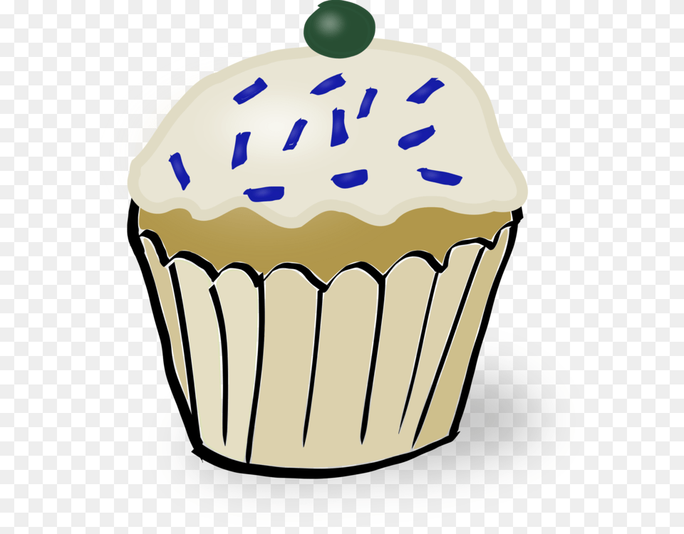 Muffin Cupcake German Chocolate Cake Tart Chocolate Chip, Cream, Dessert, Food, Icing Png Image