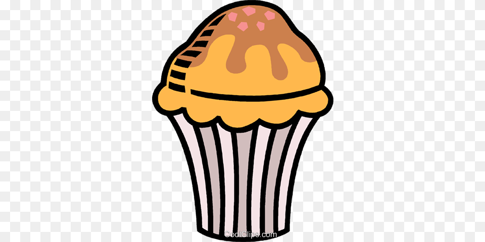 Muffin Royalty Vector Clip Art Illustration, Cake, Cream, Cupcake, Dessert Free Png Download