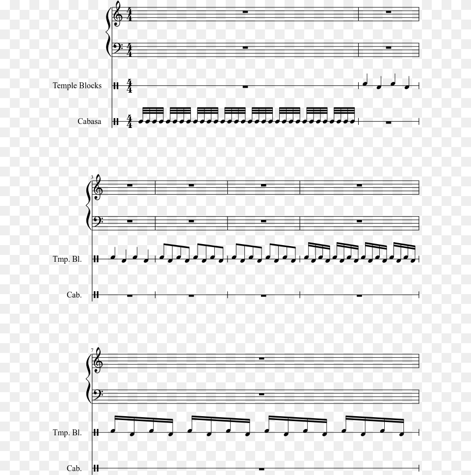 Muffin Song Piano Notes, Gray Free Png Download