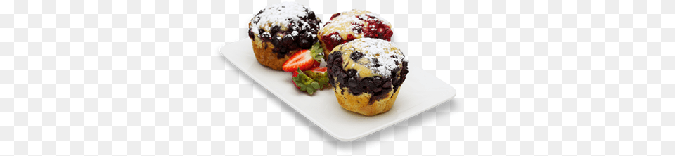 Muffins Cakes Breakfasts Pastry, Berry, Plant, Fruit, Food Free Transparent Png