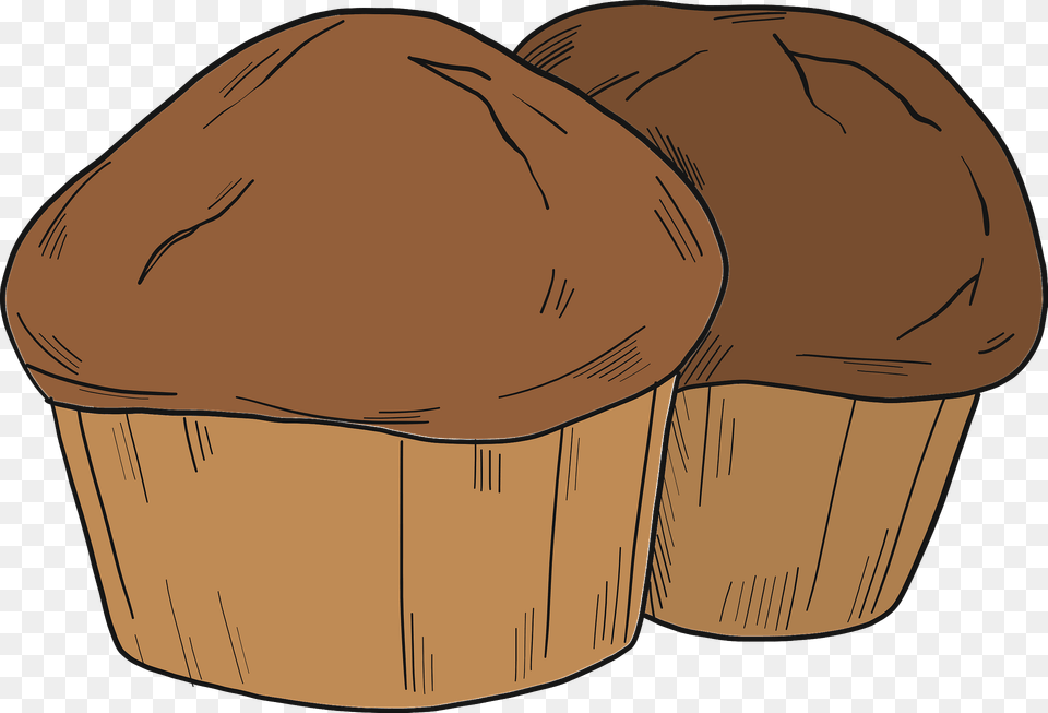 Muffins Clipart, Dessert, Food, Muffin, Cake Png Image