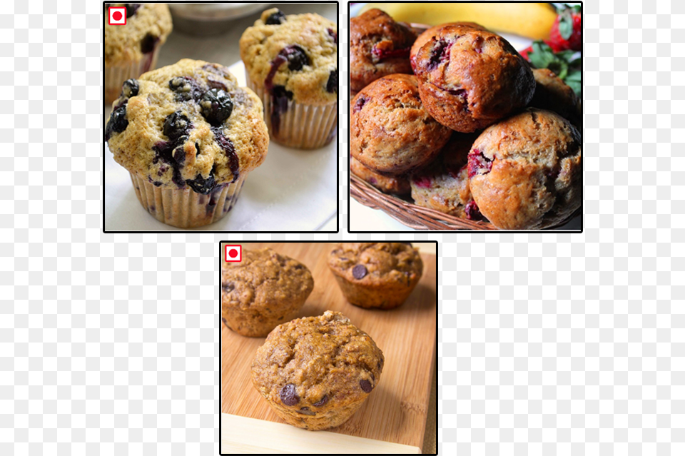 Muffins Grandes Y Esponjosos, Food, Muffin, Dessert, Bread Free Png