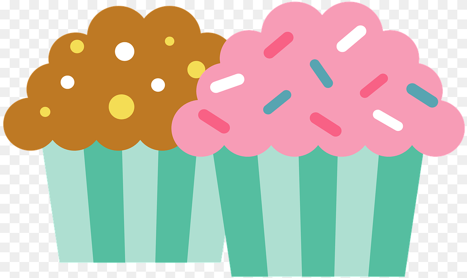 Muffins Muffin Cake Cupcake, Cream, Dessert, Food, Icing Free Png Download