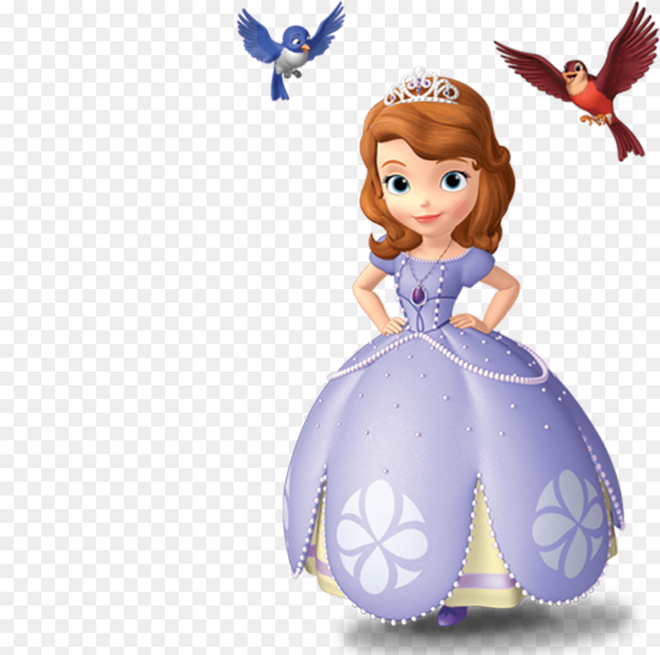 Muffins With Mom Clipart Princesita Sofia, Doll, Toy, Animal, Bird Free Png