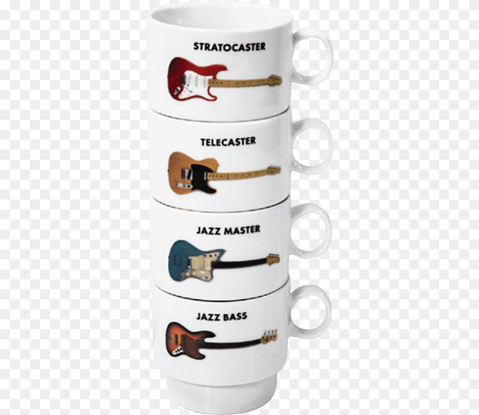 Mug, Cup, Cutlery, Spoon, Guitar Free Transparent Png