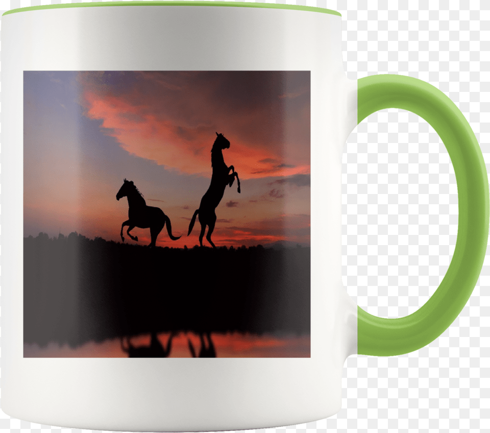 Mug, Cup, Animal, Horse, Mammal Png Image