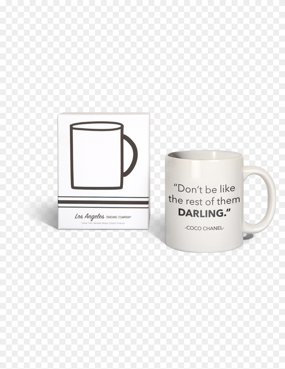 Mug 15 Oz Donu0027t Be Like The Rest Darling Coco Chanel Mug, Cup, Beverage, Coffee, Coffee Cup Free Transparent Png