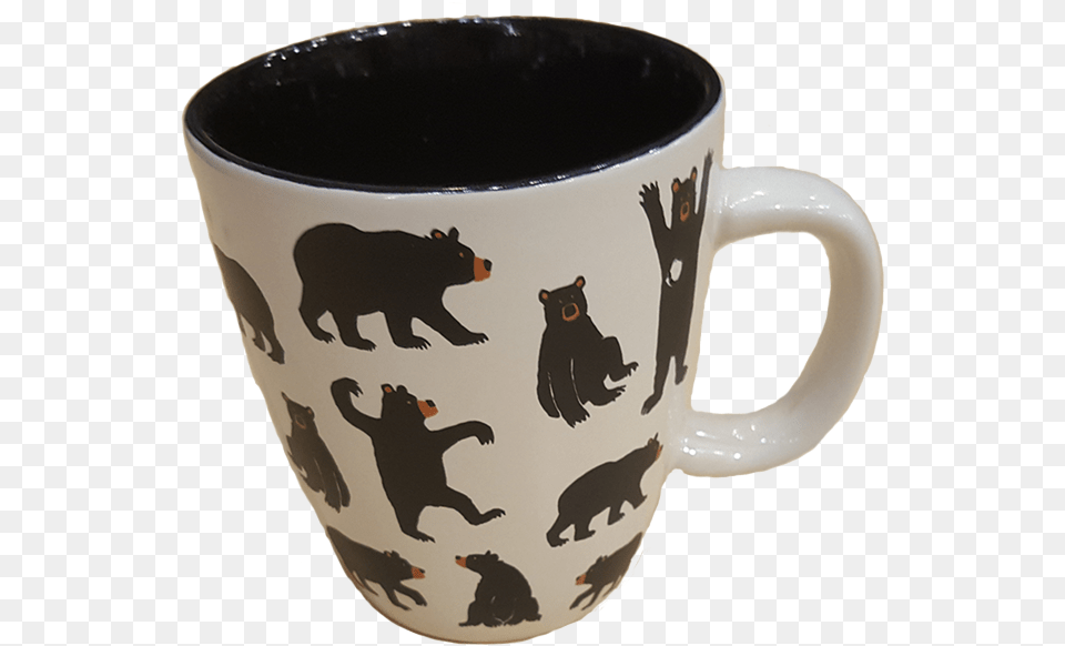 Mug, Animal, Bear, Cup, Mammal Png Image