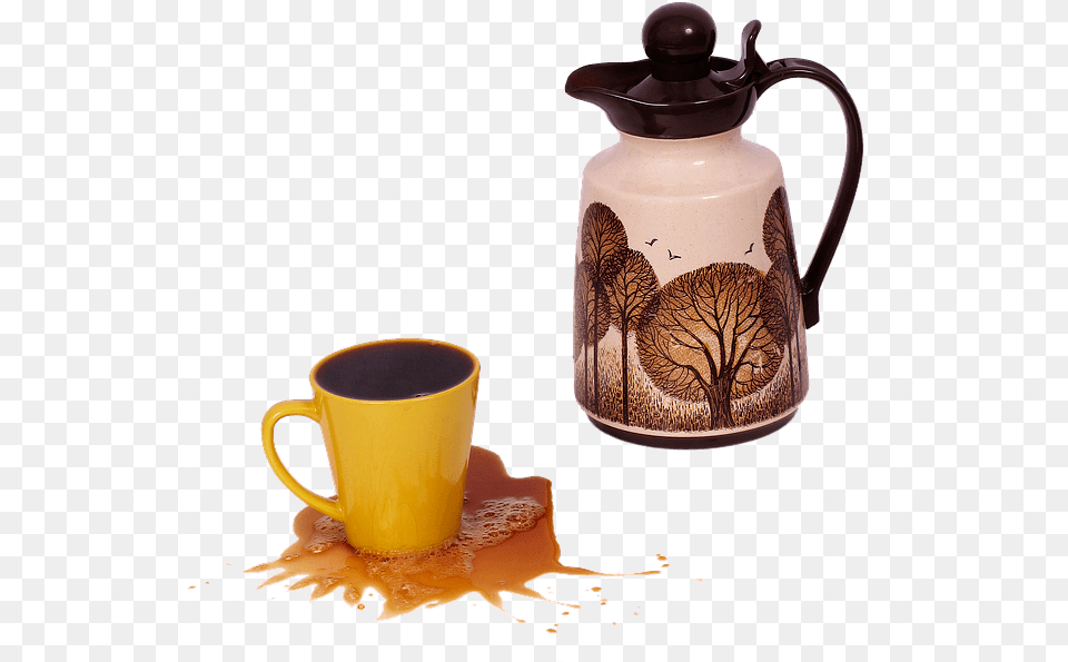 Mug And Ceramics Stains Removal Ideas Coffee Cup, Pottery, Art, Porcelain, Saucer Png