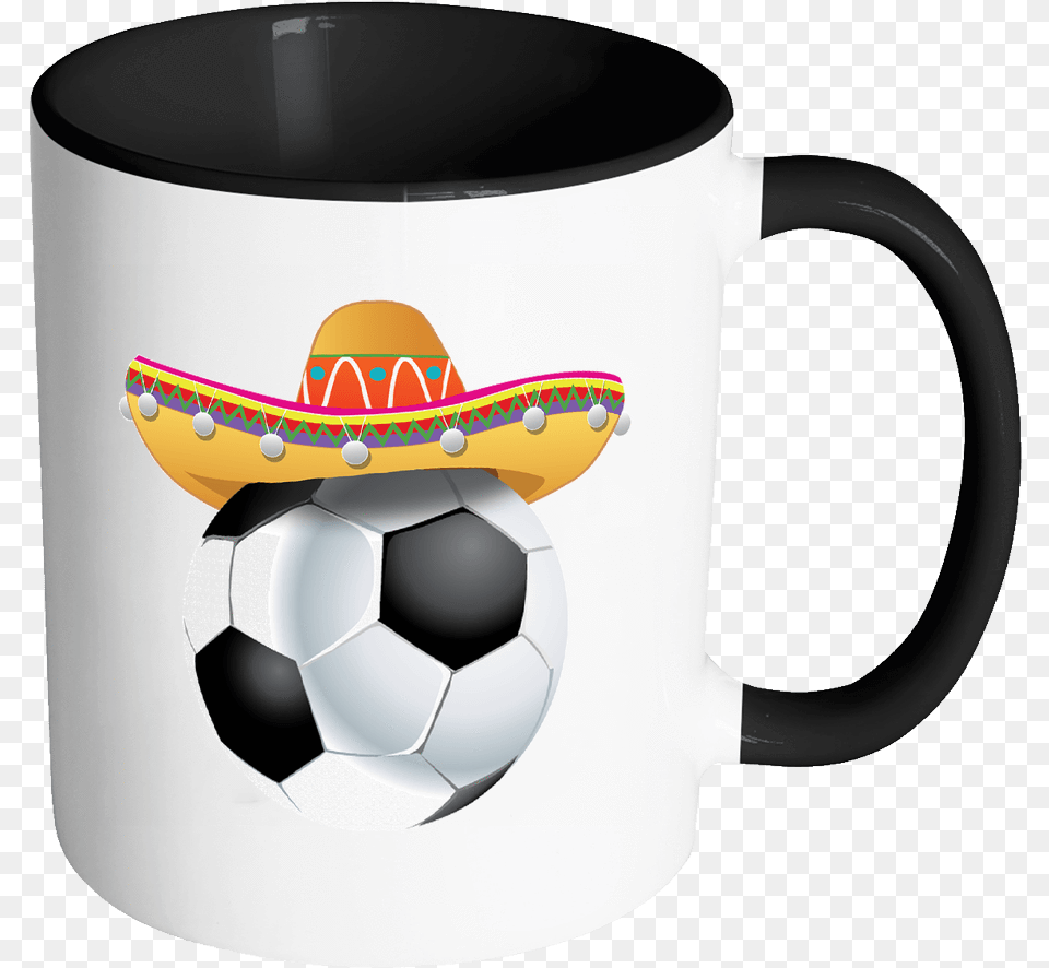 Mug Biology, Clothing, Hat, Ball, Soccer Ball Png Image
