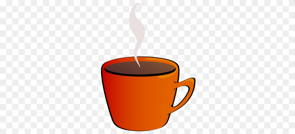 Mug Clipart Orange, Cup, Beverage, Coffee, Coffee Cup Png