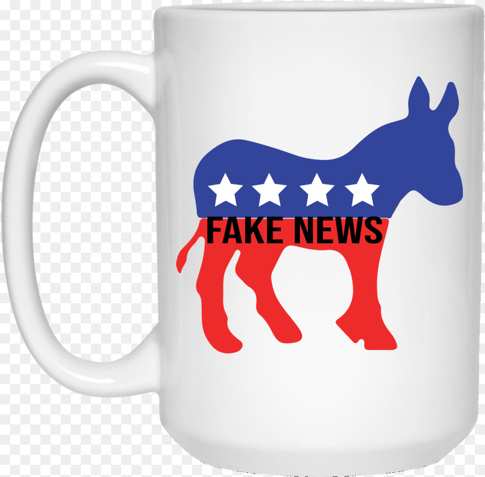 Mug Democrat Fake News Democratic Party, Cup, Beverage, Coffee, Coffee Cup Png