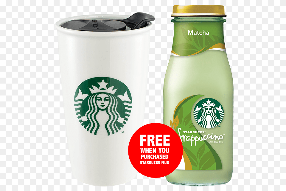 Mug Dw Traveller With Bottled Frappuccino, Beverage, Lemonade, Bottle, Shaker Free Png Download