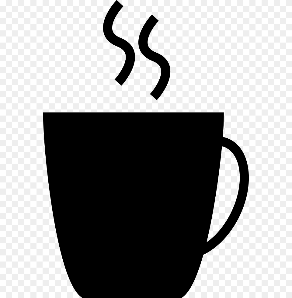 Mug Icon, Cup, Stencil, Beverage, Coffee Png