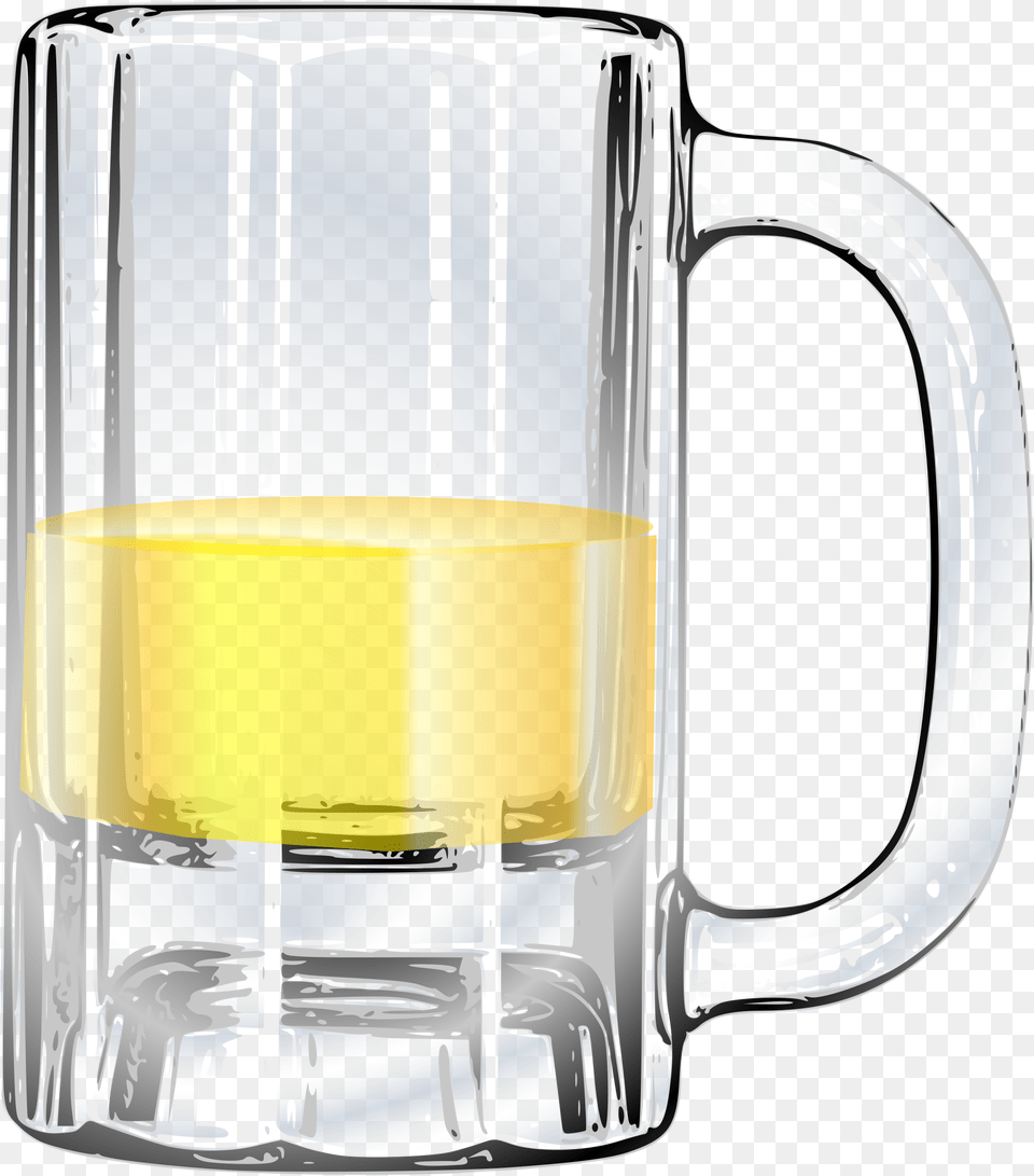 Mug Of Beer Clip Arts Beer Mug Half Full, Cup, Glass, Alcohol, Beverage Png