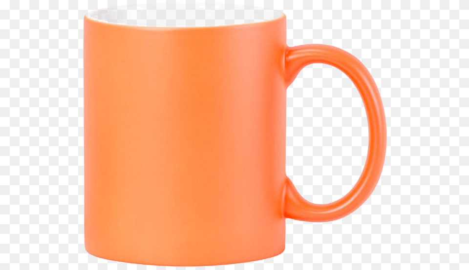 Mug Transparent Images All Neon Orange Mug, Cup, Beverage, Coffee, Coffee Cup Png Image
