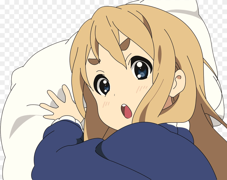 Mugi With A Pillow, Book, Comics, Publication, Baby Png Image