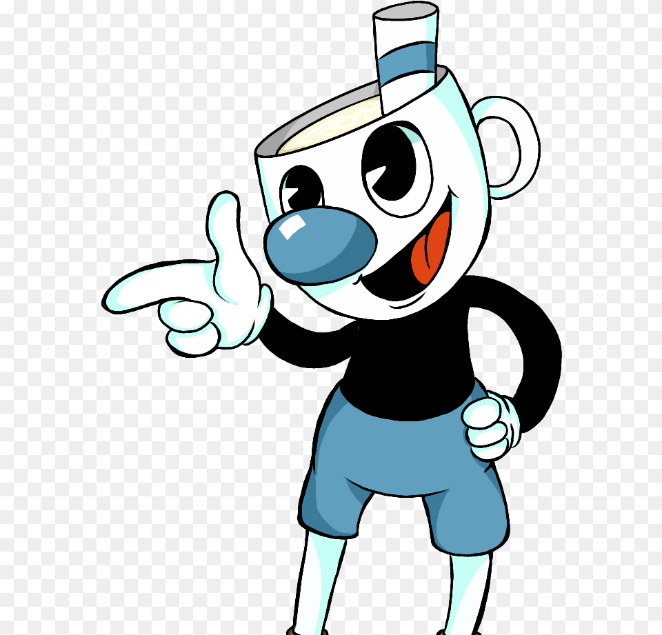 Mugman Cuphead Cuphead Mugman My Art Skribbleshots, Person, Cartoon Free Png Download