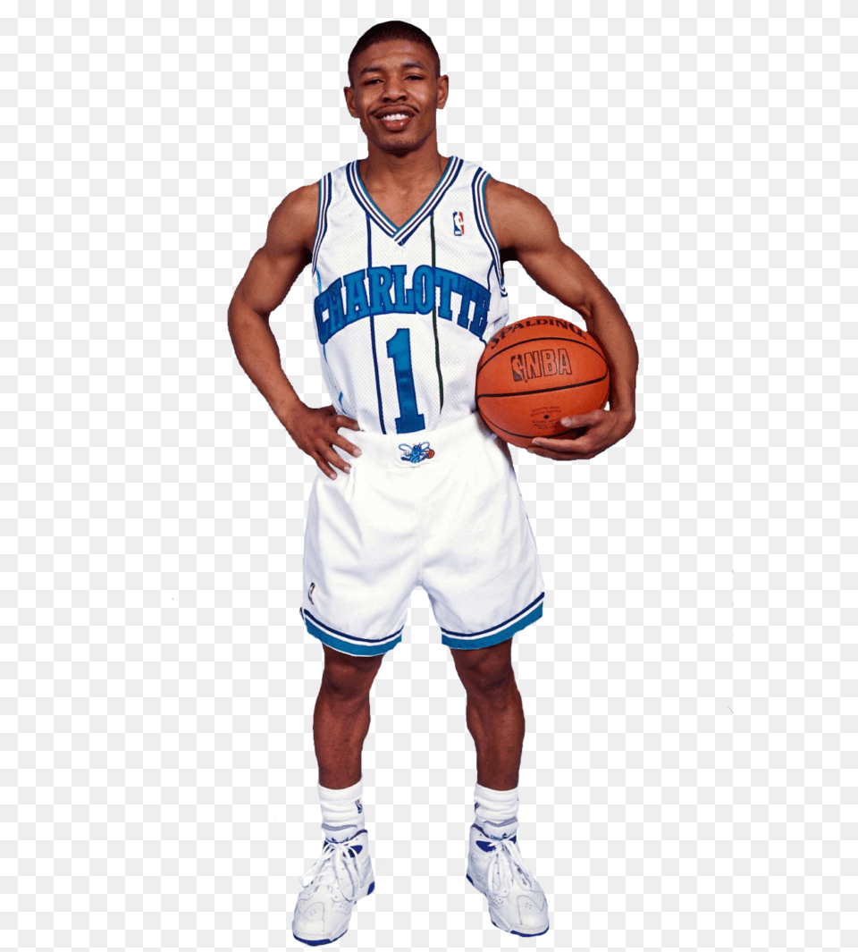 Mugsy Bouges Google Search In 2020 Sports Jersey Jersey Muggsy Bogues White Background, Ball, Basketball, Basketball (ball), Sport Png Image