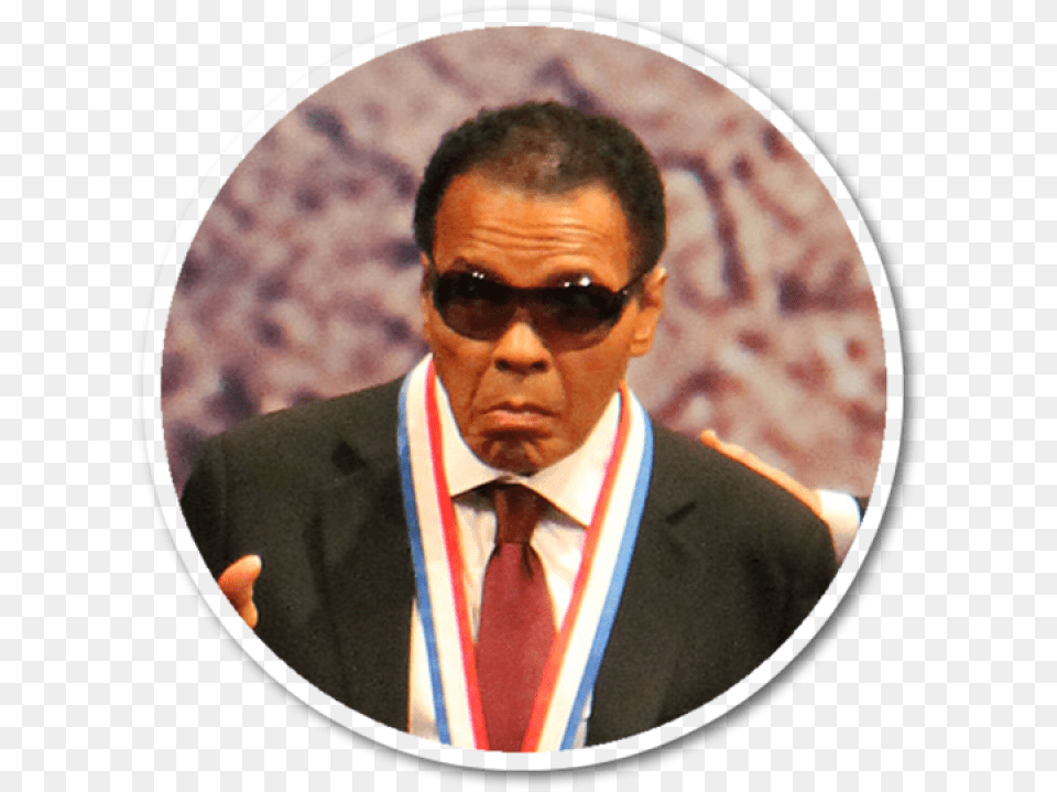 Muhammad Ali, Accessories, Sunglasses, Portrait, Photography Free Png Download