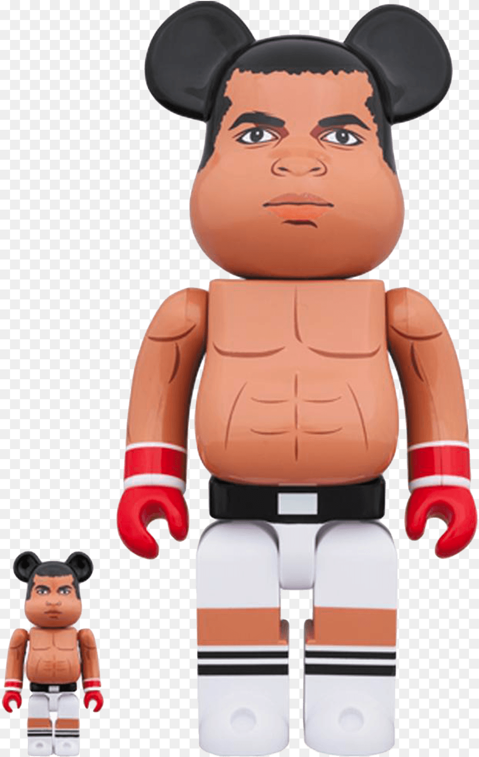 Muhammad Ali Bearbrick, Baby, Person, Face, Head Free Png Download