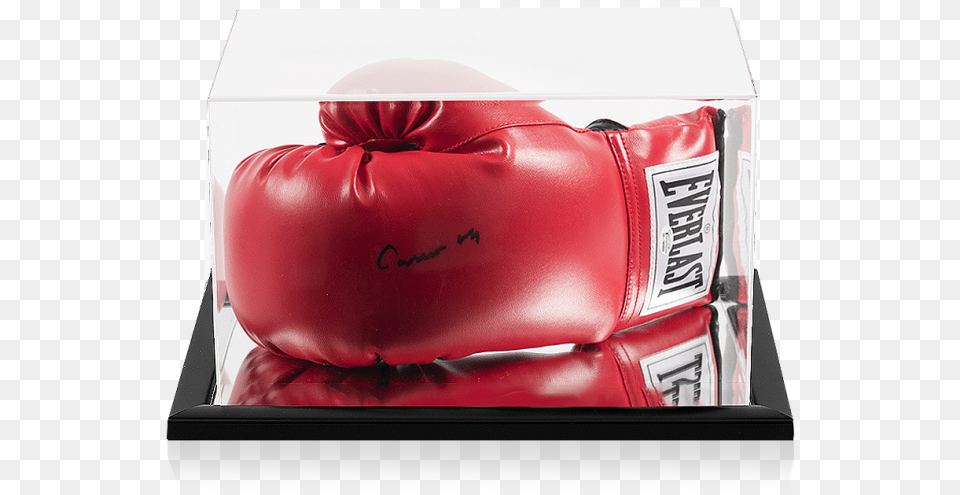 Muhammad Ali Signed Red Everlast Boxing Boxing Glove, Clothing Free Png