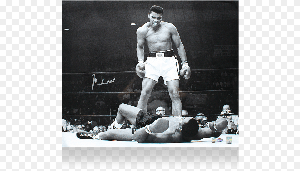 Muhammad Ali Sonny Liston Muhammad Ali Standing Over, Adult, Male, Man, Person Free Png Download