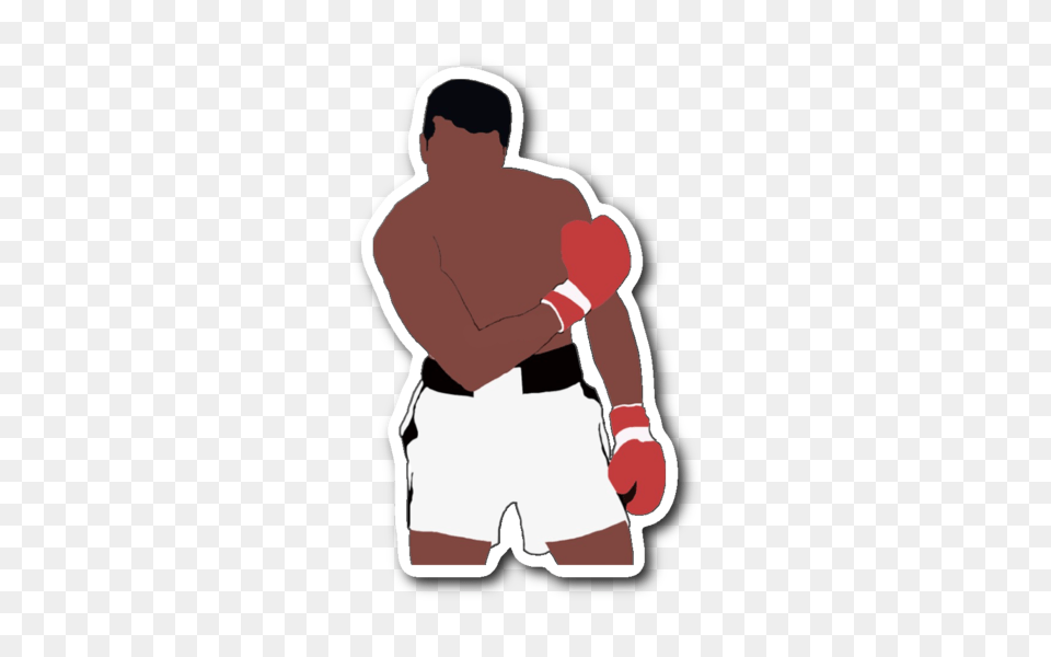 Muhammad Ali Sticker Aggravated Youth, Adult, Shorts, Clothing, Person Png Image