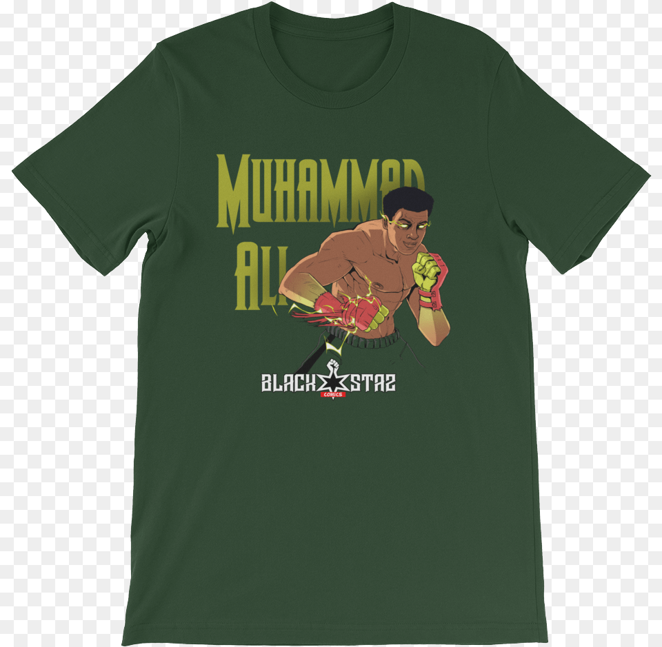 Muhammad Ali T Shirt Bout D La Marde, Clothing, T-shirt, Adult, Male Png