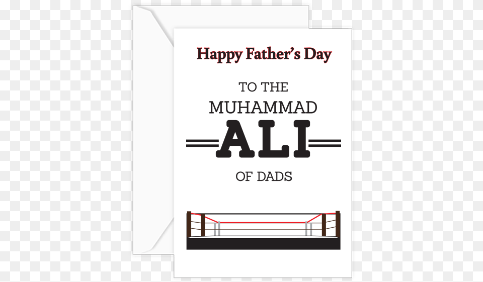 Muhammad Ali W Happy Fathers Day Ali, Advertisement, Poster, Text, Publication Png