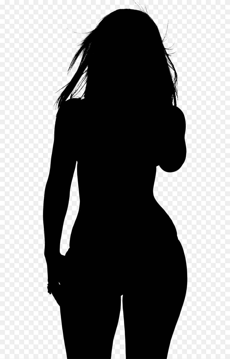 Mujer Amiga Eres Divina Silueta De Mujer Incognita, Gray Free Transparent Png