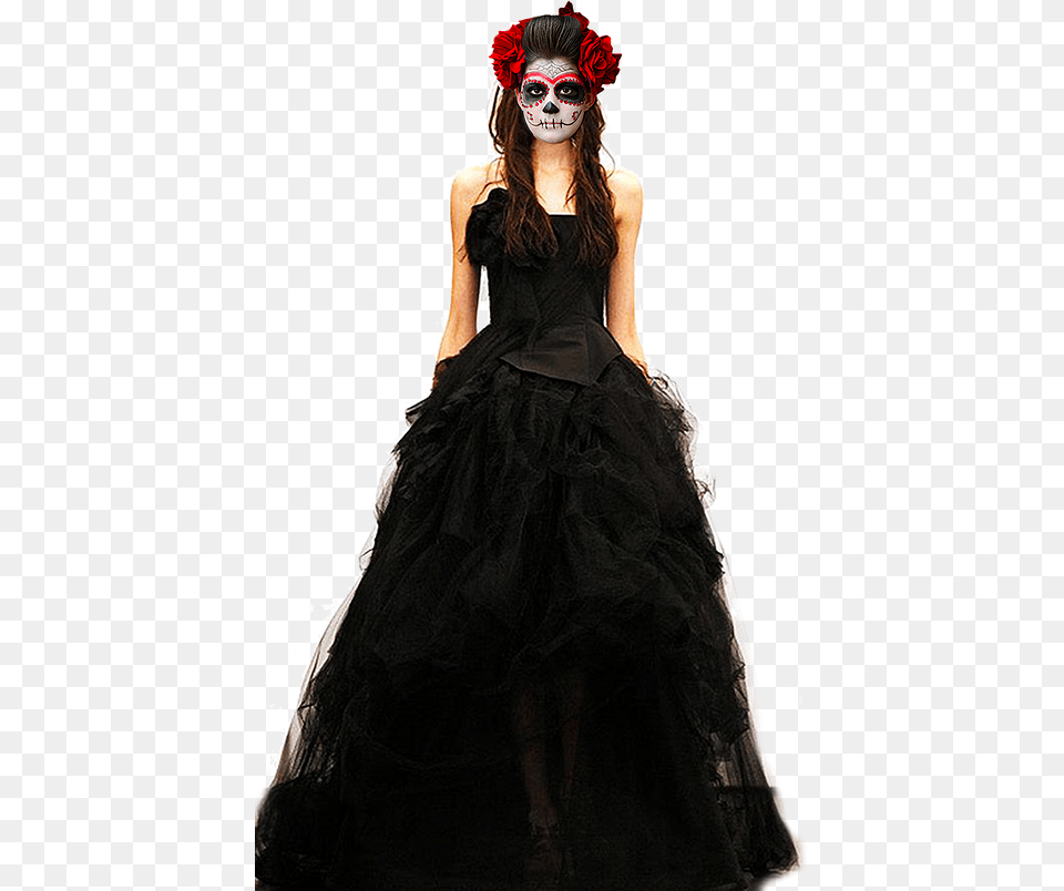 Mujer Catrina Disfraz Catrina, Fashion, Clothing, Costume, Dress Png Image