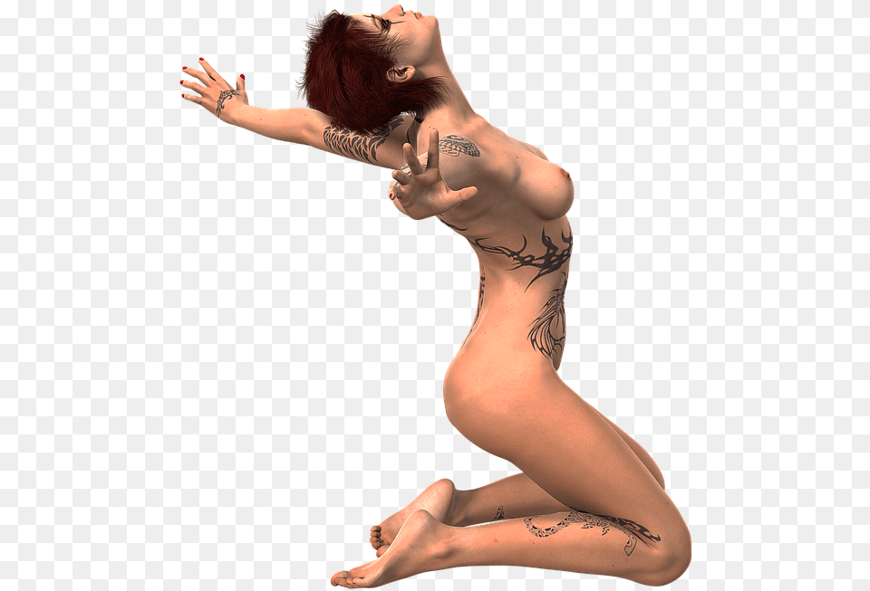 Mujer Desnuda, Adult, Tattoo, Skin, Person Free Png Download