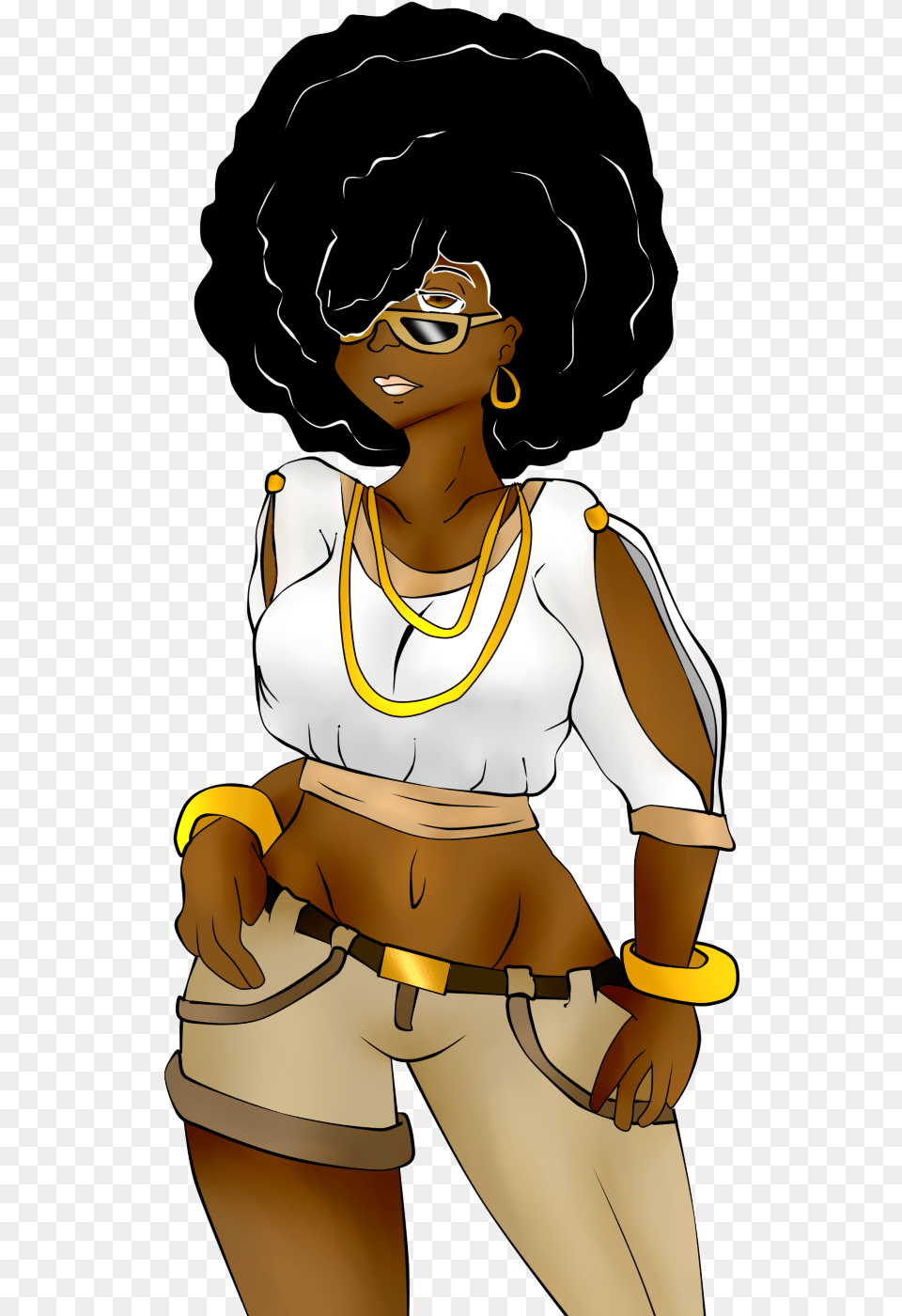 Mujer Negra Dibujo, Woman, Adult, Person, Female Free Transparent Png