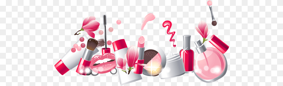 Mujer Rosas Vector Cosmetics, Lipstick Png Image