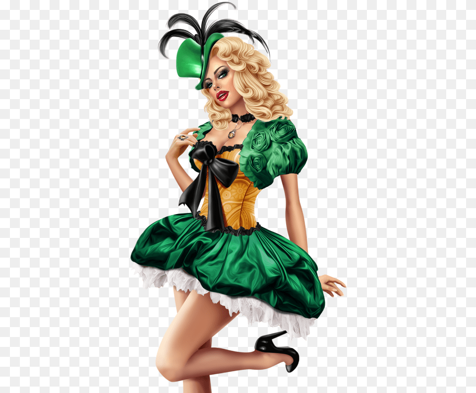 Mujer San Patricio, Adult, Clothing, Costume, Female Free Png