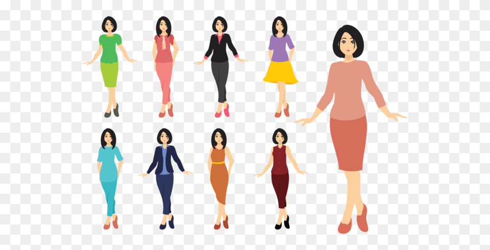 Mujer Vectors, Adult, Person, Woman, Female Free Png