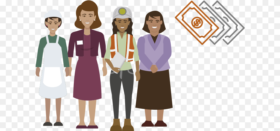 Mujer Y El Trabajo, Adult, Person, Male, Female Free Png