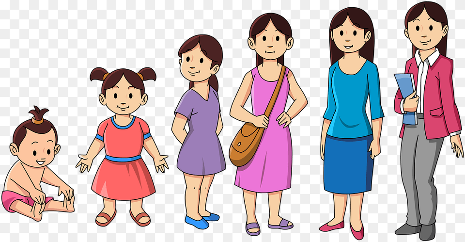 Mujeres Damas Mujer Dama La Moda Joven 50 Year Old Woman Cartoon, Girl, Comics, Person, Child Free Png