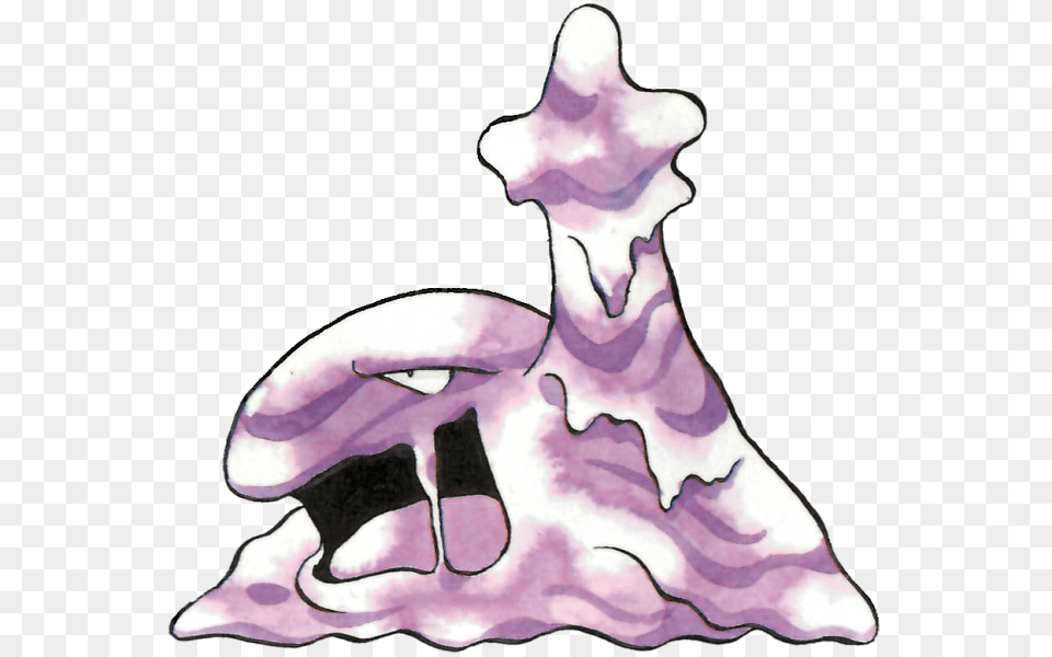 Muk From The Official Artwork Set For Pokemon Red Gros Tas De Morve Pokemon, Person, Face, Head Png