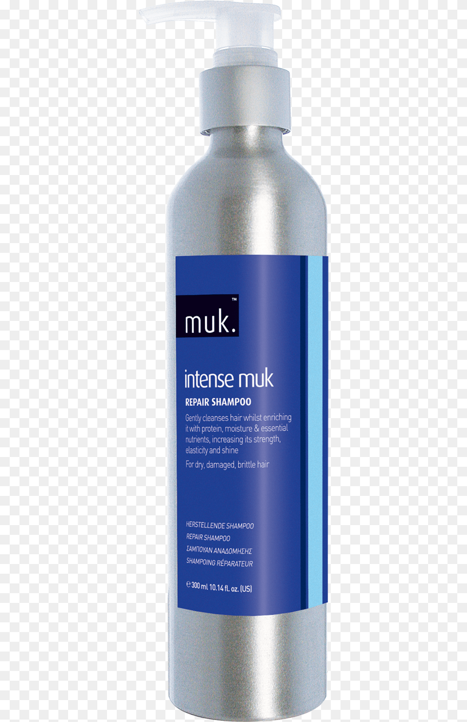 Muk Intense Repair Shampoo, Bottle, Cosmetics Png Image