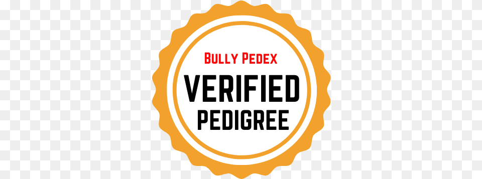 Mula Bully Pedigrees Dog By Anthony Hernandez Dot, Sticker, Badge, Logo, Symbol Free Png