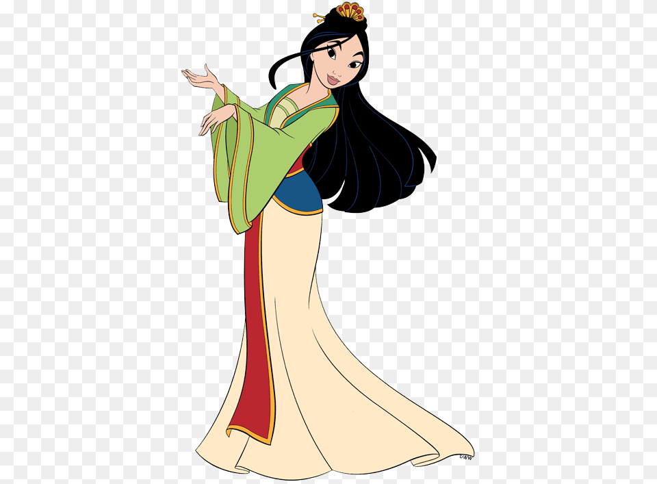 Mulan Clip Art Disney Clip Art Galore, Gown, Clothing, Dress, Formal Wear Png Image