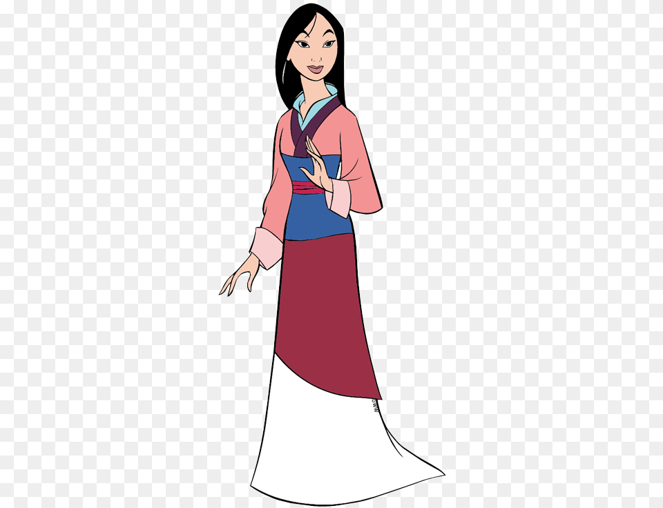 Mulan Clipart, Adult, Person, Gown, Formal Wear Free Png Download