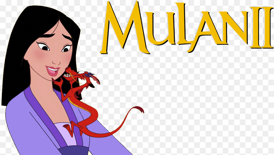 Mulan Ii Mulan Text Clip Art, Book, Comics, Publication, Adult Png Image