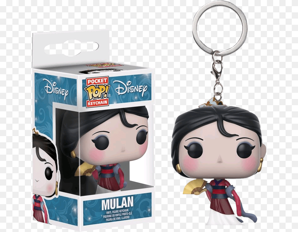 Mulan Pop Keychain, Face, Head, Person, Accessories Free Transparent Png