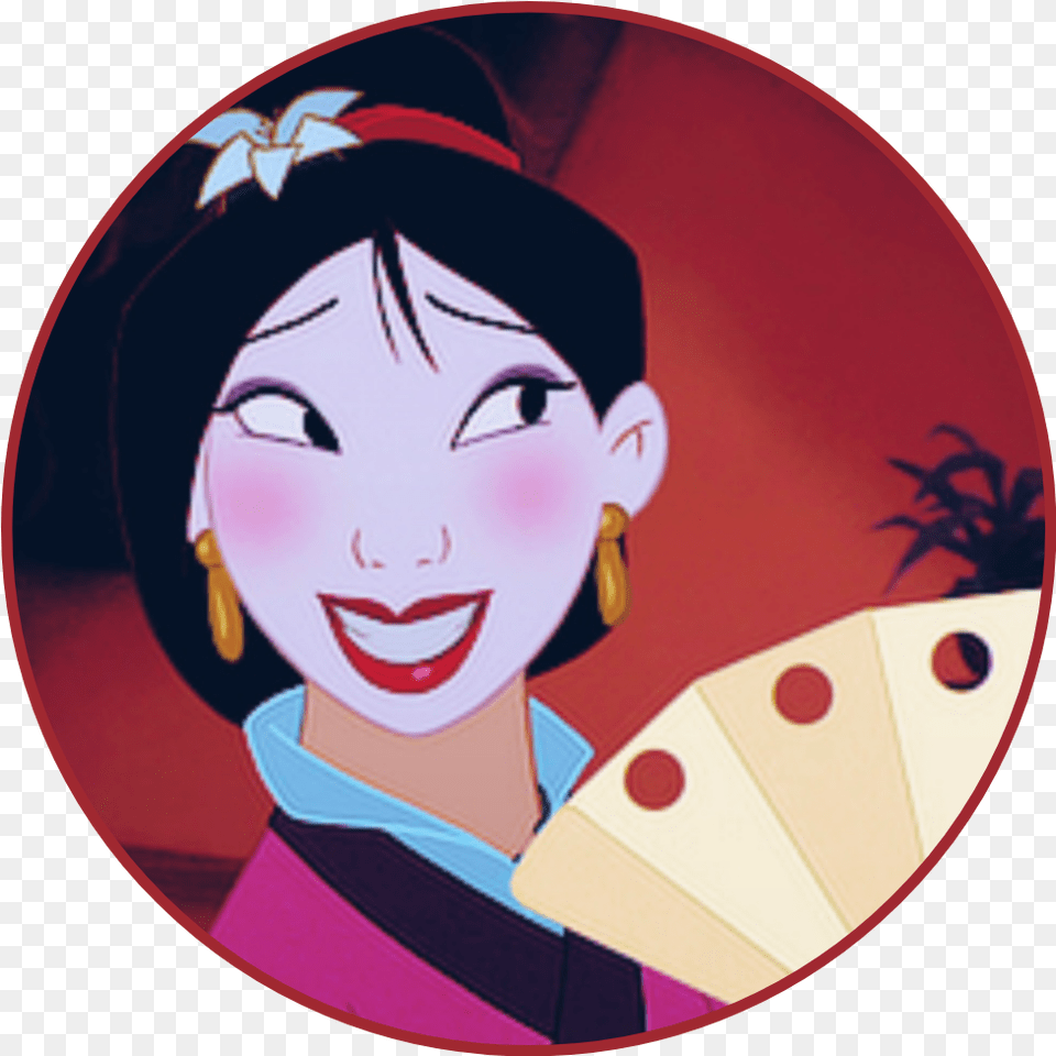 Mulan Sticker By Thaisoliveiragonalve Mulan Psd Icons, Photography, Person, Head, Face Png