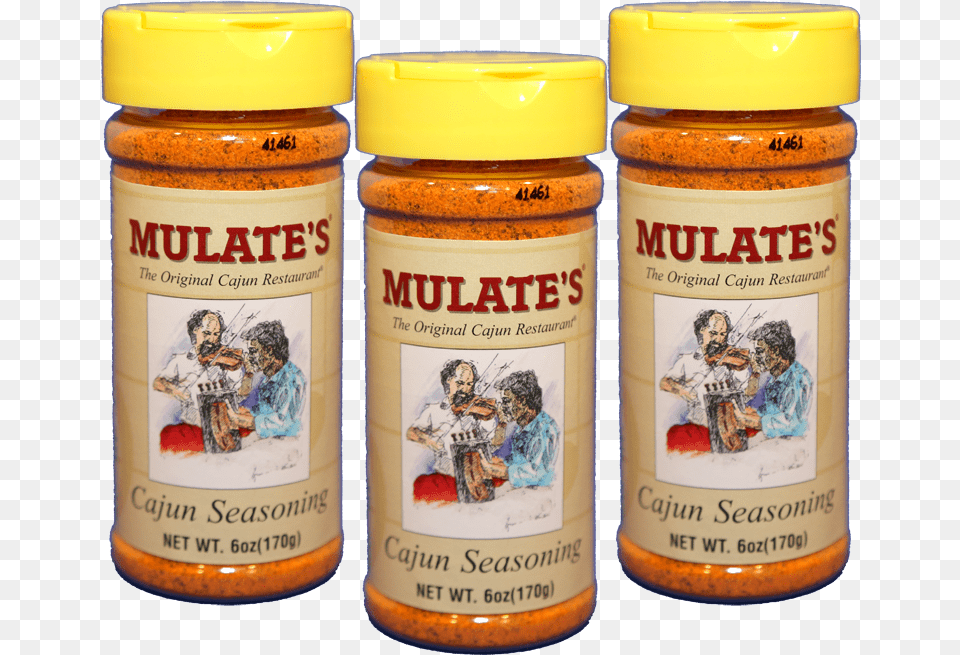 Mulate S Cajun Seasoning Spice Cajun Seasoning New Orleans, Food, Mustard, Wedding, Person Free Png Download