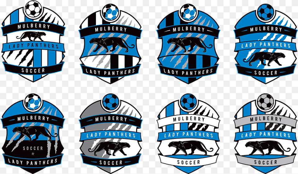 Mulberry Soccer Logo Design Lady Panthers Soccer Logo, Clothing, Shirt, Badge, Symbol Free Png